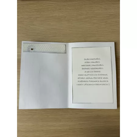 Kartka ślubna „Młodej Parze” – 10,5 x 15 cm